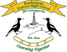Roebourne District High School logo