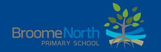 Broome North Primary School logo