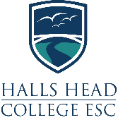 Halls Head College Education Support Centre logo