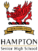 Hampton Senior High School logo