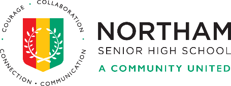 Northam Senior High School logo