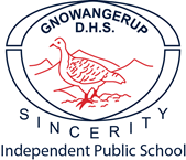 Gnowangerup District High School logo