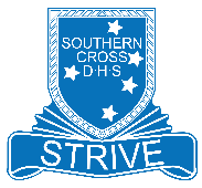Southern Cross District High School logo