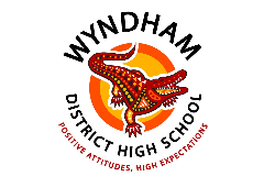 Wyndham District High School logo