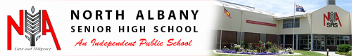 North Albany Senior High School logo