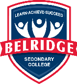 Belridge Secondary College logo