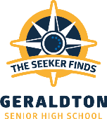 Geraldton Senior High School logo