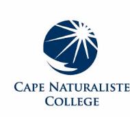 Cape Naturaliste College logo