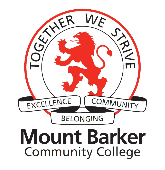 Mount Barker Community College logo