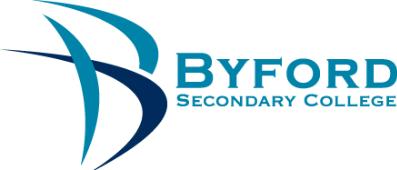 Byford Secondary College logo
