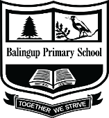 Balingup Primary School logo