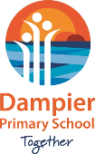 Dampier Primary School logo