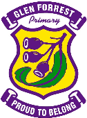 Glen Forrest Primary School logo