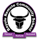 Bayulu Remote Community School logo