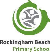 Rockingham Beach Primary School logo