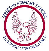Yerecoin Primary School logo