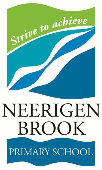 Neerigen Brook Primary School logo