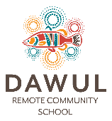 Dawul Remote Community School logo
