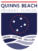 Quinns Beach Primary School logo