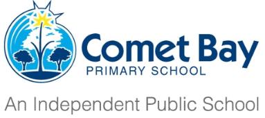 Comet Bay Primary School logo
