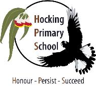 Hocking Primary School logo