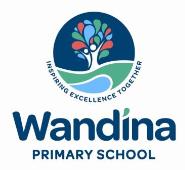 Wandina Primary School logo