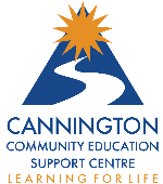 Cannington Community Education Support Centre logo
